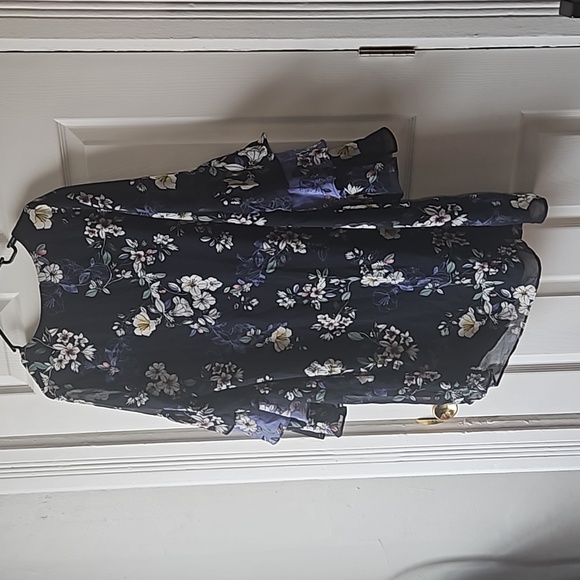 🌞Summer Dress Vince Camuto, Flutter Sleeve Size 12 - Picture 2 of 5